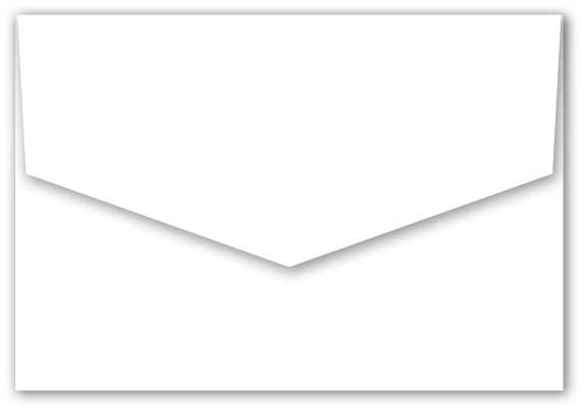 envelopes knight smooth white