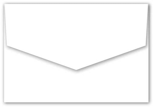 envelopes knight smooth white