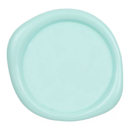 baby mint blue wax seal