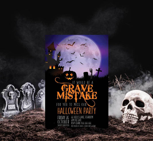 Grave Mistake Full Moon - Halloween