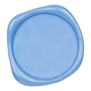 bright blue pearl wax seal