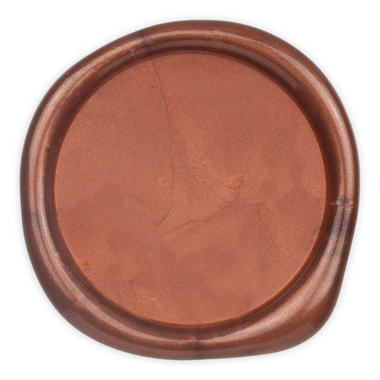 bright copper pearl wax seal