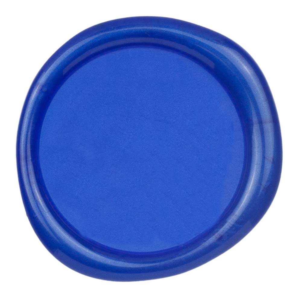 electric blue pearl wax seal