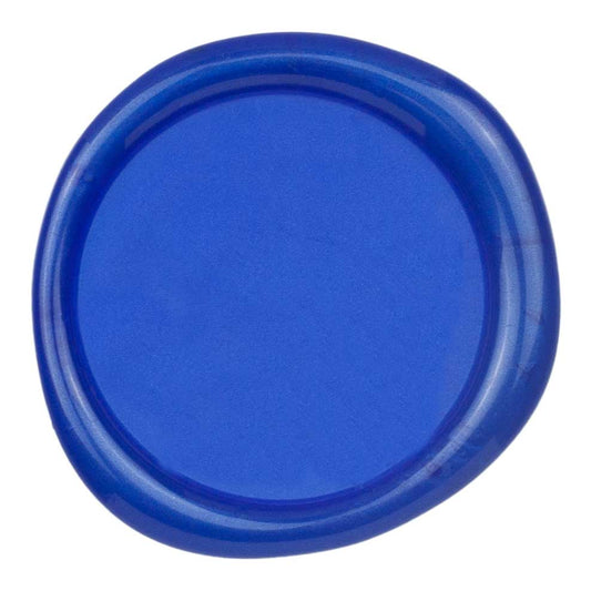 electric blue pearl wax seal
