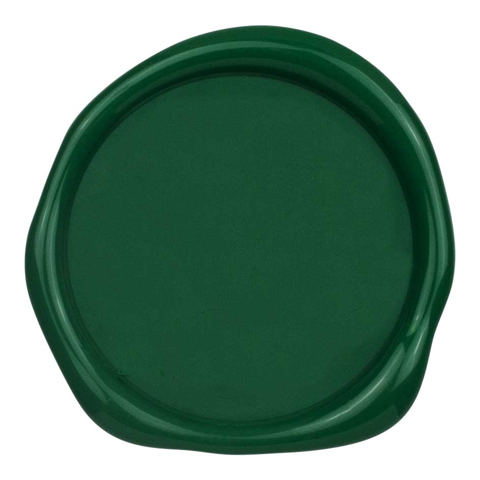 green pearl wax seal