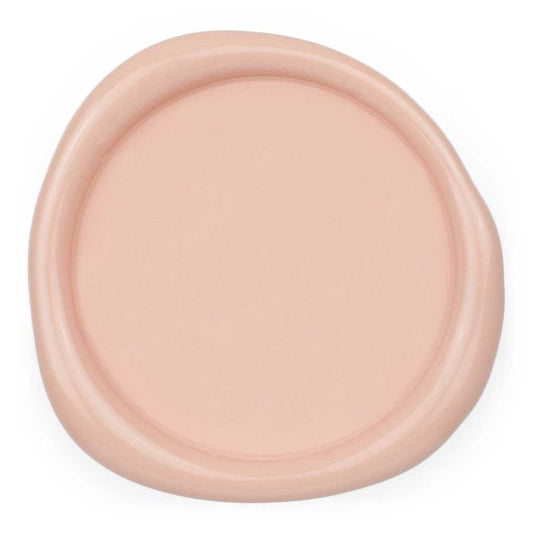 peach wax seal