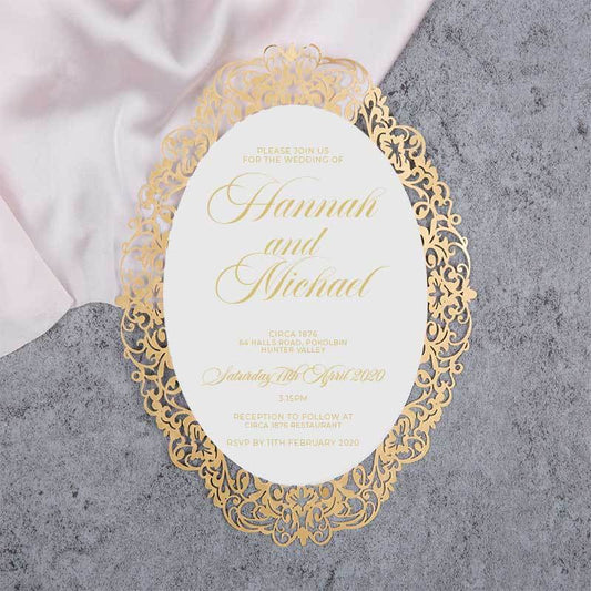 Mirror Mirror' - Laser-cut Flat Card