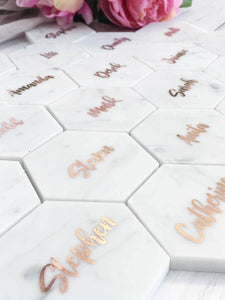 Marble Tile Coasters