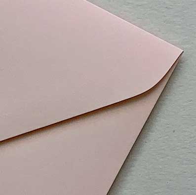 diy invitation paper bloom blush pink closeup