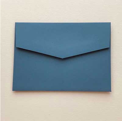 envelope bloom desert blue