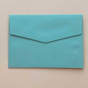 envelope bloom fresh blue