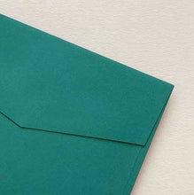 envelope bloom holly green closeup