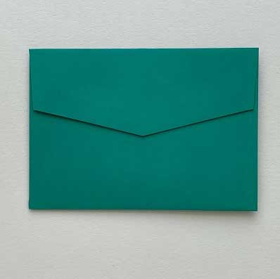 envelope bloom holly green