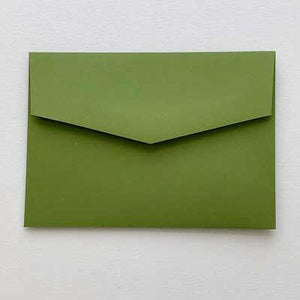 envelope bloom leaf green