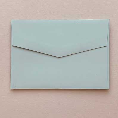 envelope bloom mint