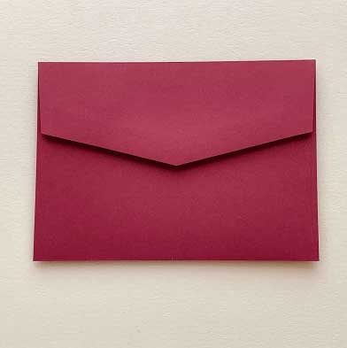 envelope bloom plum