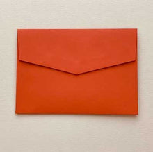 envelope bloom tigerlily orange