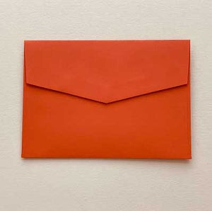 envelope bloom tigerlily orange