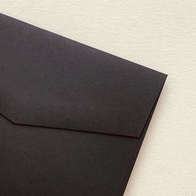 diy invitation paper bloom ebony black closeup