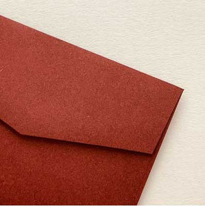 envelopes eco grande marsala closeup