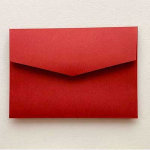 envelopes eco grande rouge red