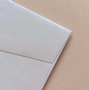 envelopes glamour puss diamond white metallic closeup