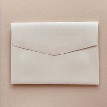 envelopes glamour puss milk bath metallic ivory