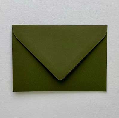 envelope gmund army green