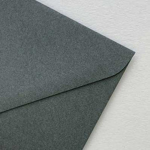 envelope gmund slate grey closeup