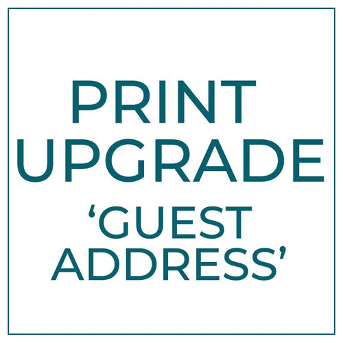print upgrade - guest address