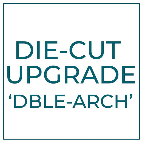 upgrade die-cut shape - double arch