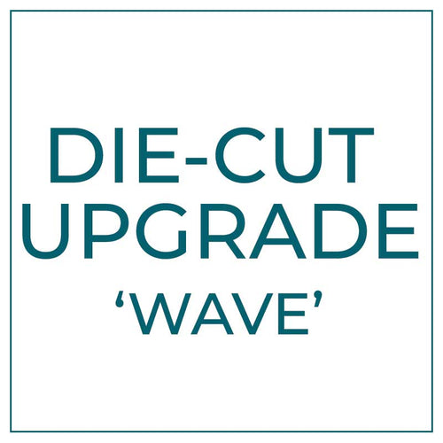upgrade die-cut shape - wave