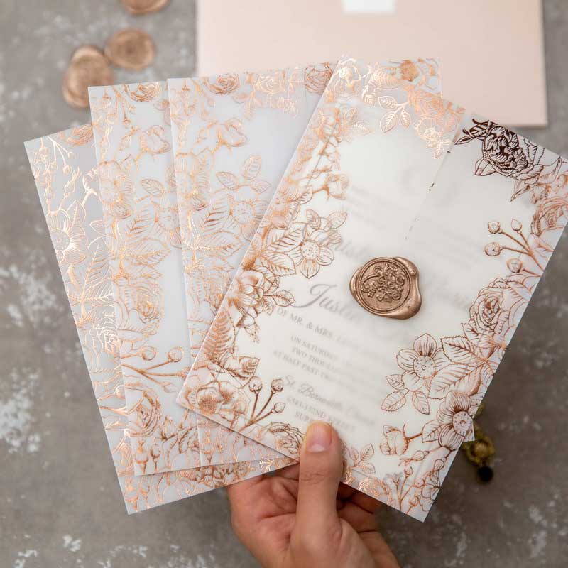 Vellum Foil Paper Sets