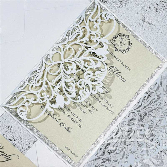 Exquisite Gates Tri-Fold - Laser-cut - DIY Set