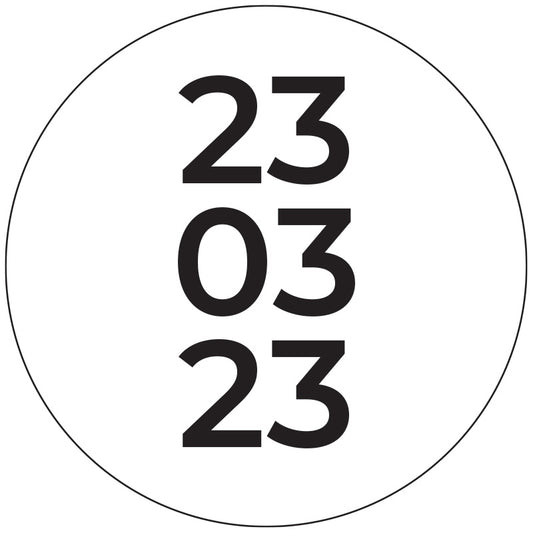 wax stamp with date artwork