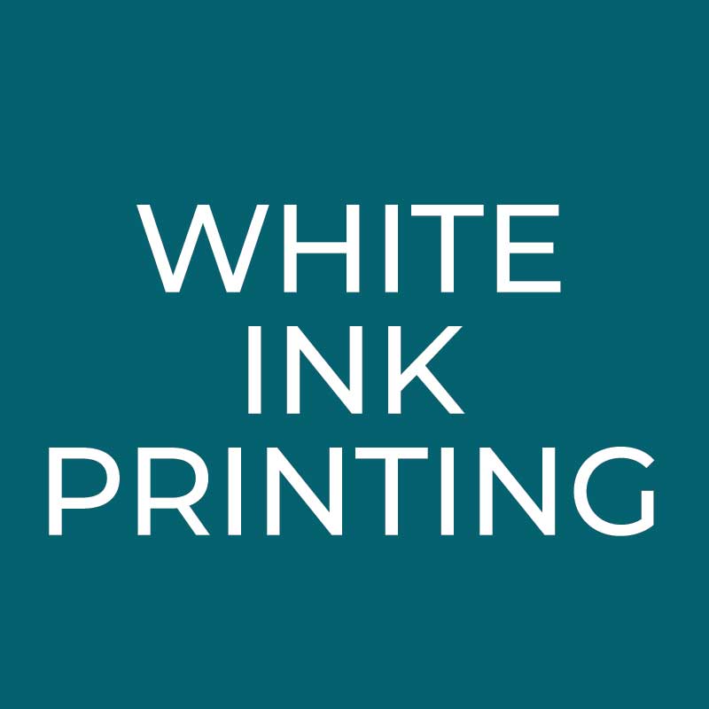 White Ink Printing Invitation