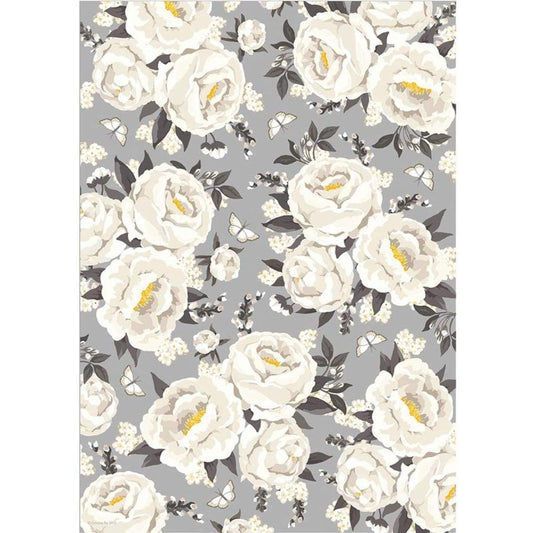 cristina re A4 Paper Pearl Peonies 5pk
