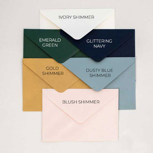 envelopes for acrylic & laser cut invitations
