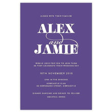 Alex - Wedding Invitations