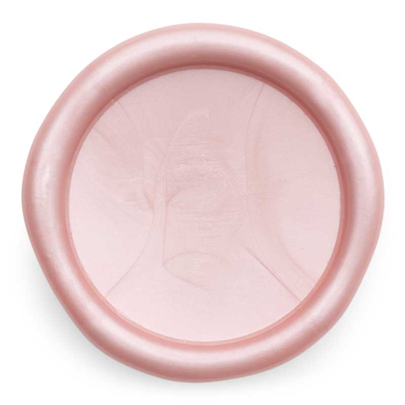 blush wax seal