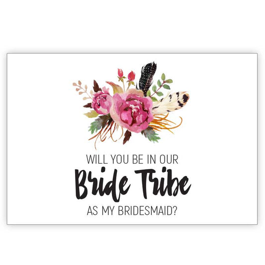 bridesmaid card
