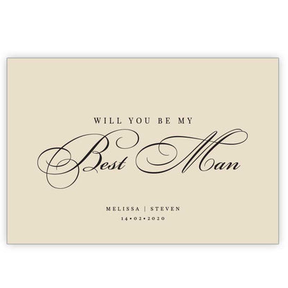 bridesmaid card