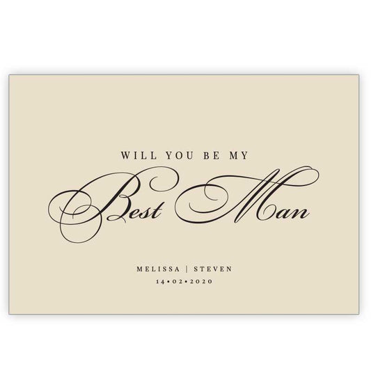 bridesmaid card