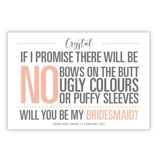 No Bows