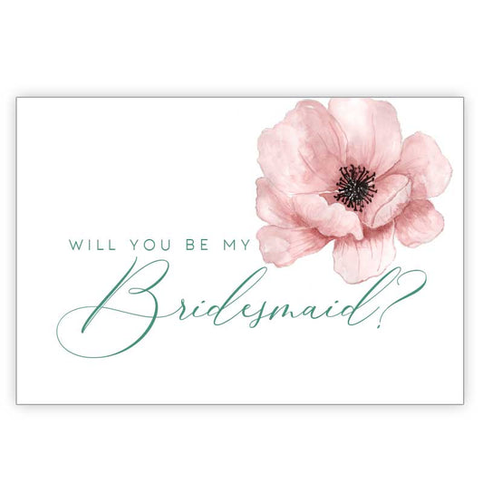 bridesmaid card