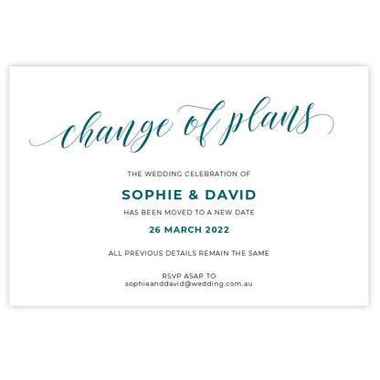 Change of Date - Sophie