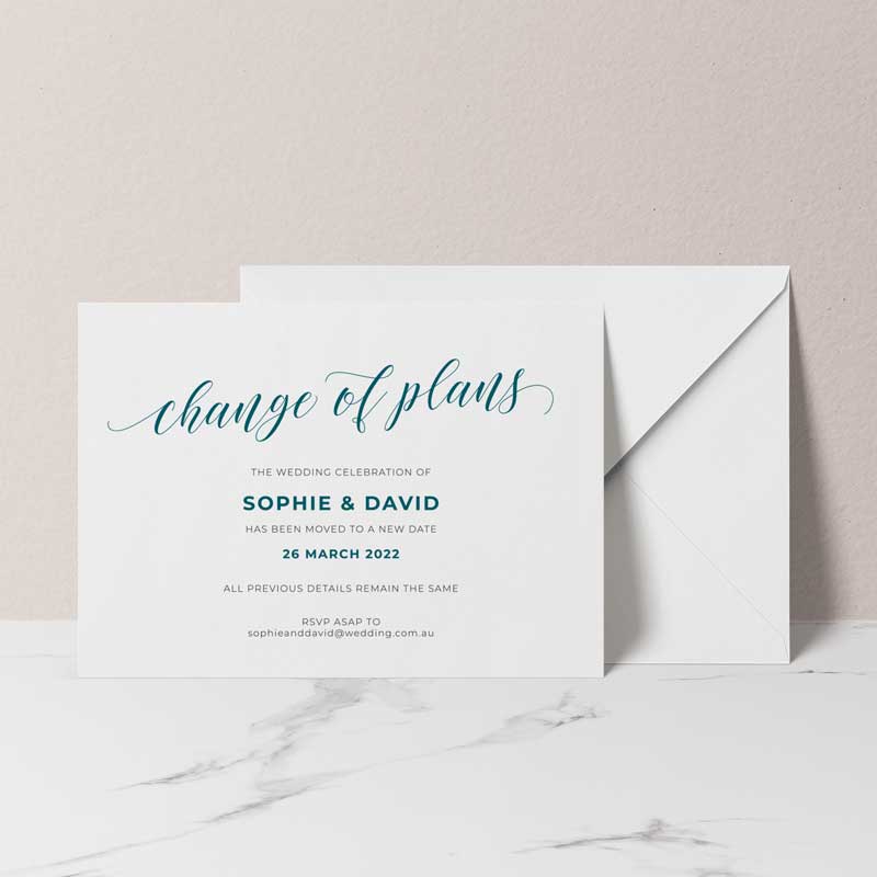 Change of Date - Sophie