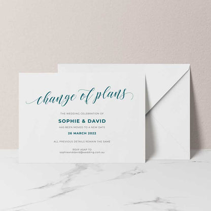 Change of Date - Sophie