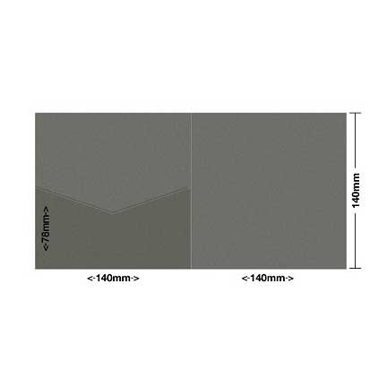 *Metallic Ionised - 140x140 Pocket - Style E