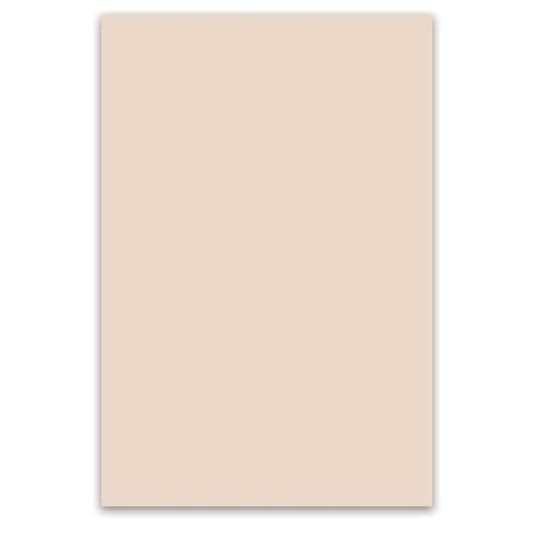 curious metallic nude paper card